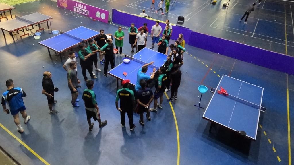 le developpement du tennis de table en arabie saoudite et au pakistan